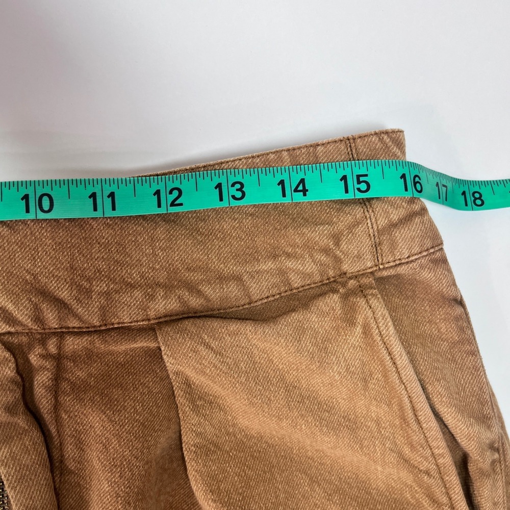 Free People Cool Harbor Wide-Leg Pants Womens XL Camel Brown High Rise - Picture 8 of 14